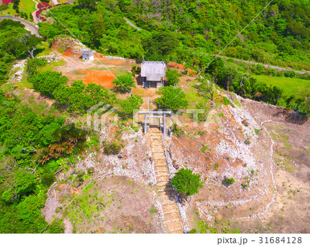 世の主神社空撮　沖永良部島 31684128