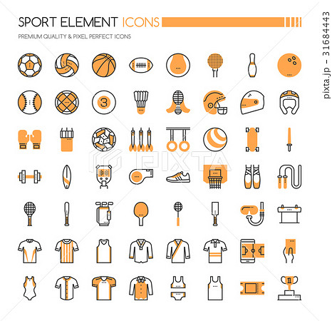 Sport Element Icons 31684443