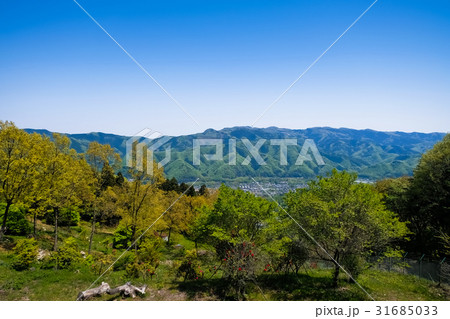宝登山 宝登山頂駅から東側の景色 宝登山 宝登山頂駅から東側の景色 31685033