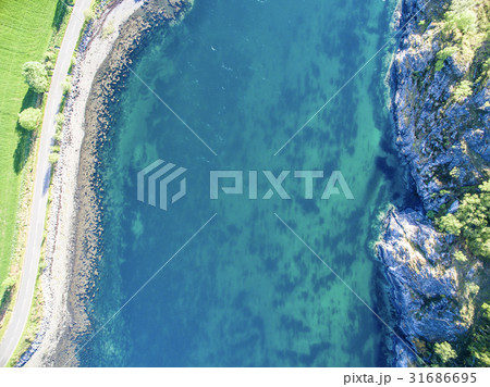Aerial view of Loch Creran by the Loch Creran 31686695