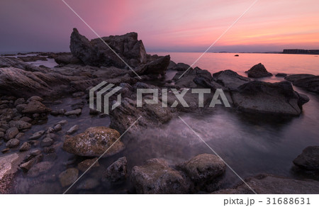 葉山の海の水鏡 葉山の海の水鏡 31688631