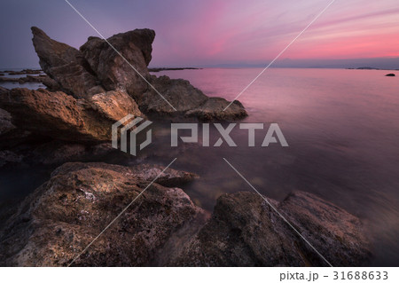 葉山の海の水鏡 葉山の海の水鏡 31688633