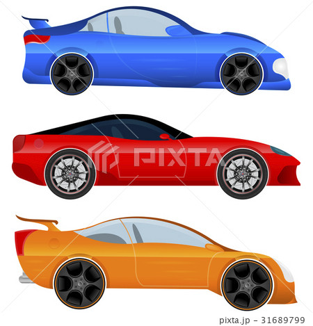 Design a Sports Car and Muscle Car - Stock Vector. 31689799
