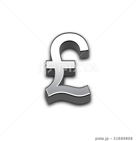 Pound 3d sign illustration isolated. Pound 3d sign illustration isolated. 31689808