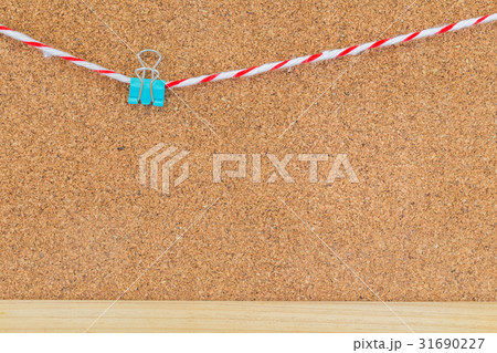 binder clip on cork board binder clip on cork board 31690227