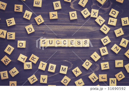 Success word on wood table for business concept. Success word on wood table for business concept. 31690592