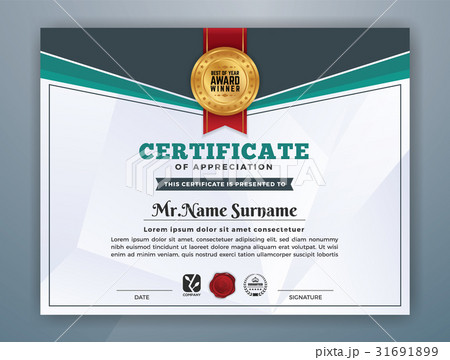 Multipurpose Modern Professional Certificate Multipurpose Modern Professional Certificate 31691899