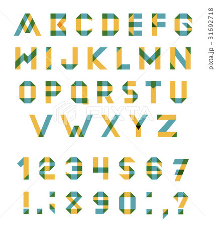 Vector Alphabet Set 31692718