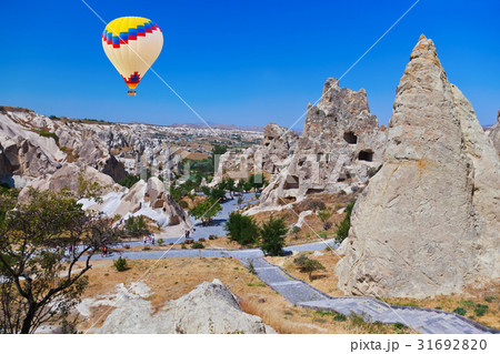 Hot air balloon over Cappadocia Hot air balloon over Cappadocia 31692820