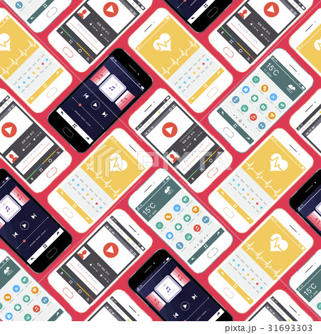 Smartphone Seamless Pattern 31693303
