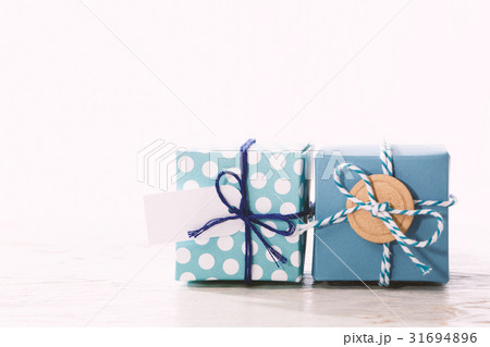 Present boxes in a bright room 31694896