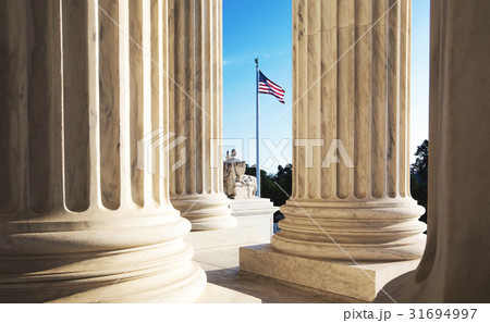 The marble columns of the Supreme Court  31694997