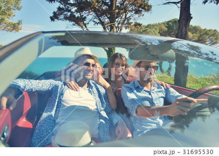leisure, road trip, travel and people concept - leisure, road trip, travel and people concept - 31695530