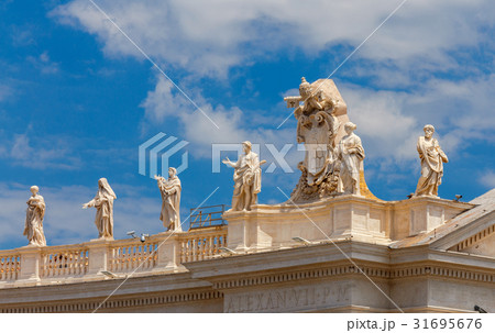 Rome. Sculptures of the Vatican. Rome. Sculptures of the Vatican. 31695676