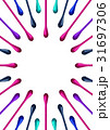 Nail polish liquid drops splash paint background 31697306