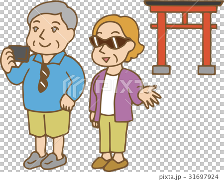 牌坊 - 概述棕色 首页 插图 人物 男女 情侣/夫妻 外国全国夫妇