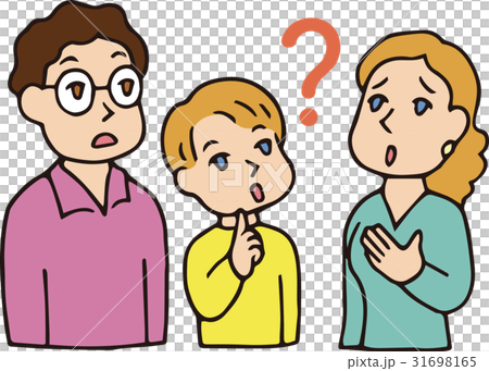 外国人家族ー困った 31698165