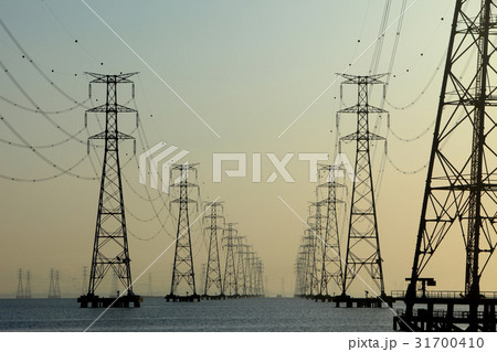 送電塔 始華湖 電気 31700410