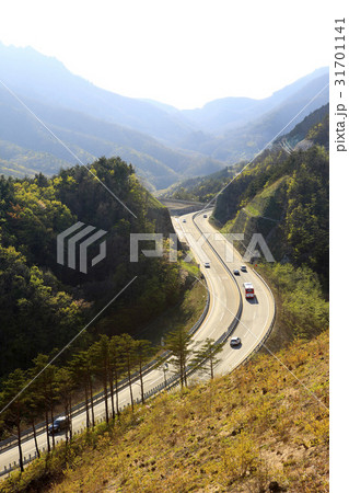 江原道 道路 ミシリョン 31701141
