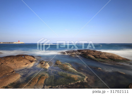 江原道 灯台 海 31702111