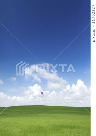 ソウル オリンピック公園 太極旗 31702227