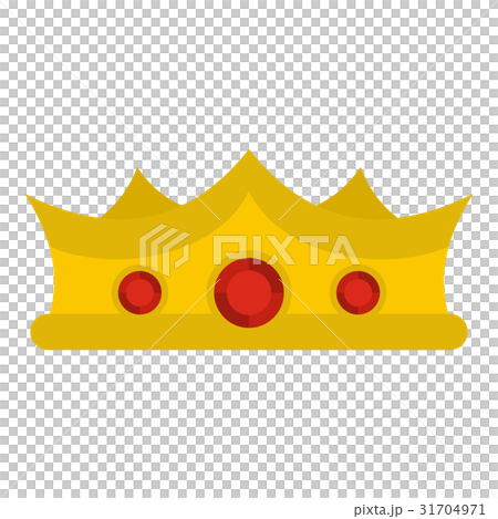 King crown icon isolated 31704971