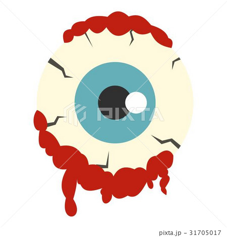 Zombie eyeball icon isolated 31705017