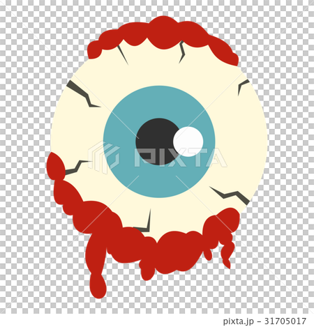 Zombie eyeball icon isolated 31705017