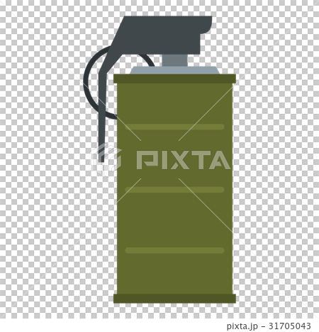 Smoke grenade icon isolated 31705043