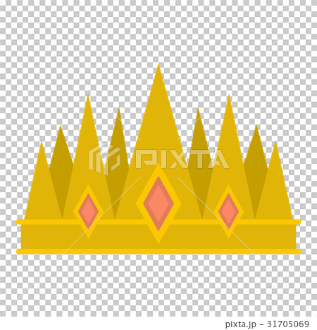Crown icon isolated 31705069