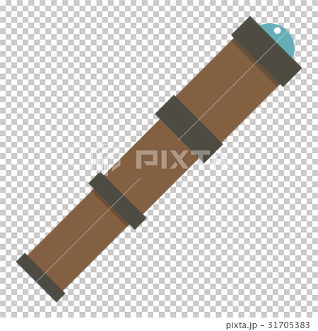 Antique telescope icon isolated Antique telescope icon isolated 31705383
