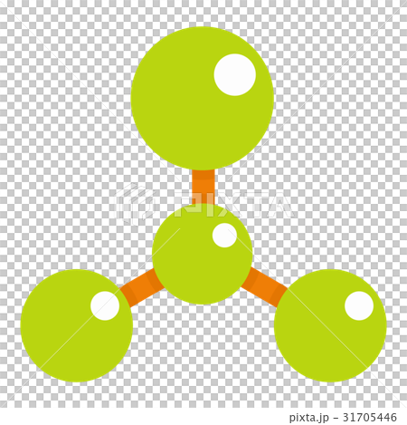 Green molecule structure dna icon isolated - Stock Illustration ...
