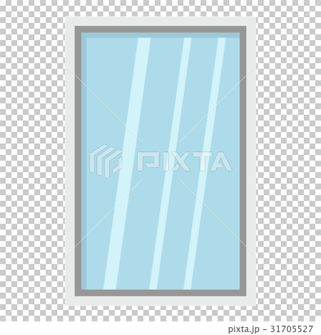 White window frame icon isolated - Stock Illustration [31705527] - PIXTA