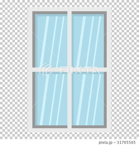 White rectangle window icon isolated - Stock Illustration [31705585 ...