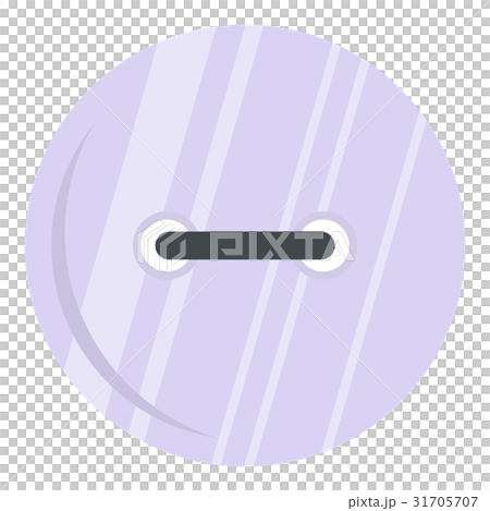 White clothing button icon isolated - Stock Illustration [31705707] - PIXTA