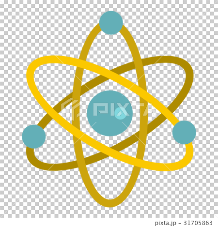 Atom icon isolated 31705863