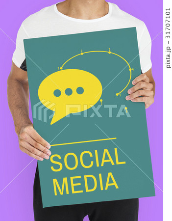 Social Media Global Communciations Networking Speech Bubble 31707101