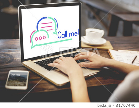 Call Me Communication Connection Concept 31707440