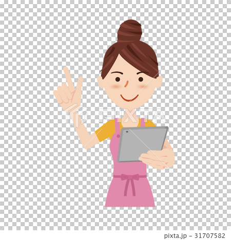 年輕的主婦形象 年輕的主婦形象 31707582