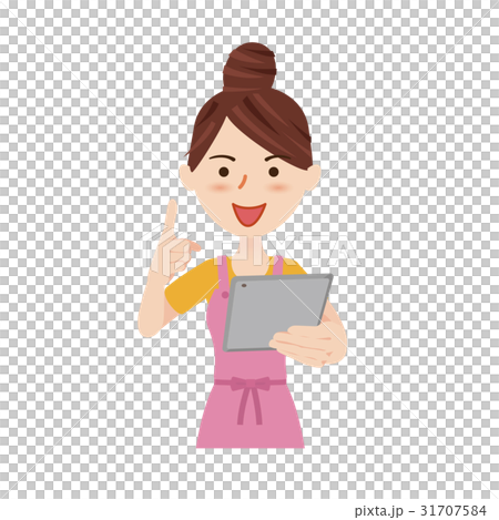 年輕的主婦形象 年輕的主婦形象 31707584