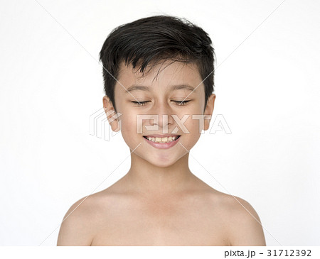 Kid Shirtless Topless Natural Race Studio Shoot 31712392