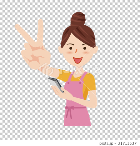 年輕的主婦形象 年輕的主婦形象 31713537