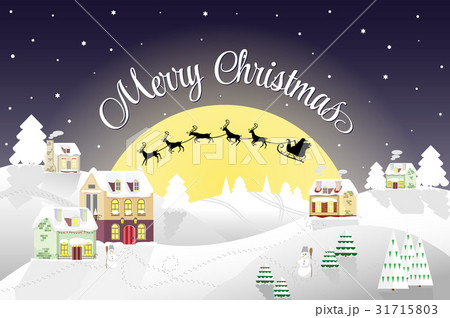 Merry Christmas card. 31715803