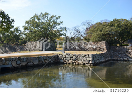 広島城 本丸裏御門跡 広島城 本丸裏御門跡 31716229