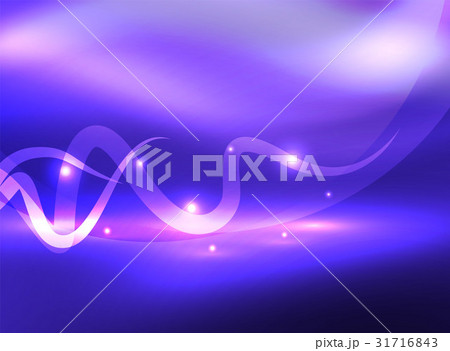 Glowing shiny wave background 31716843