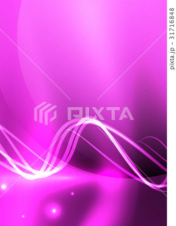 Glowing shiny wave background 31716848