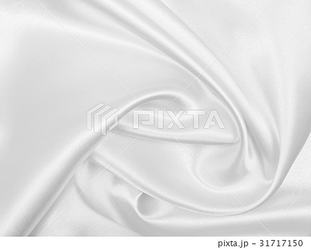 Smooth elegant white silk or satin luxury cloth 31717150