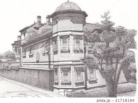 レトロ建物 31718184