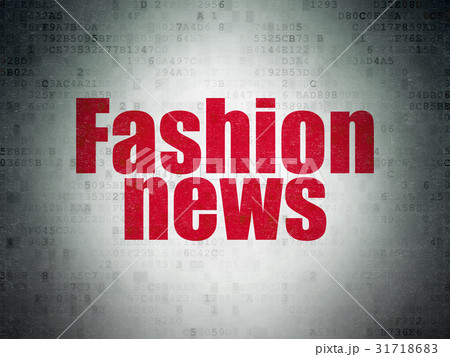 News concept: Fashion News on Digital Data Paper 31718683