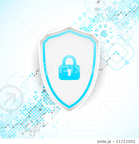 Protection background. Technology security 31722002